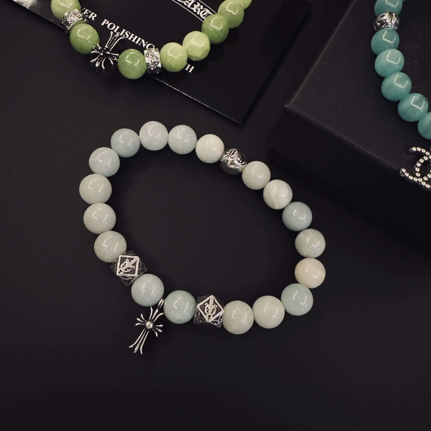 Chrome Hearts Beaded Bracelets Set
